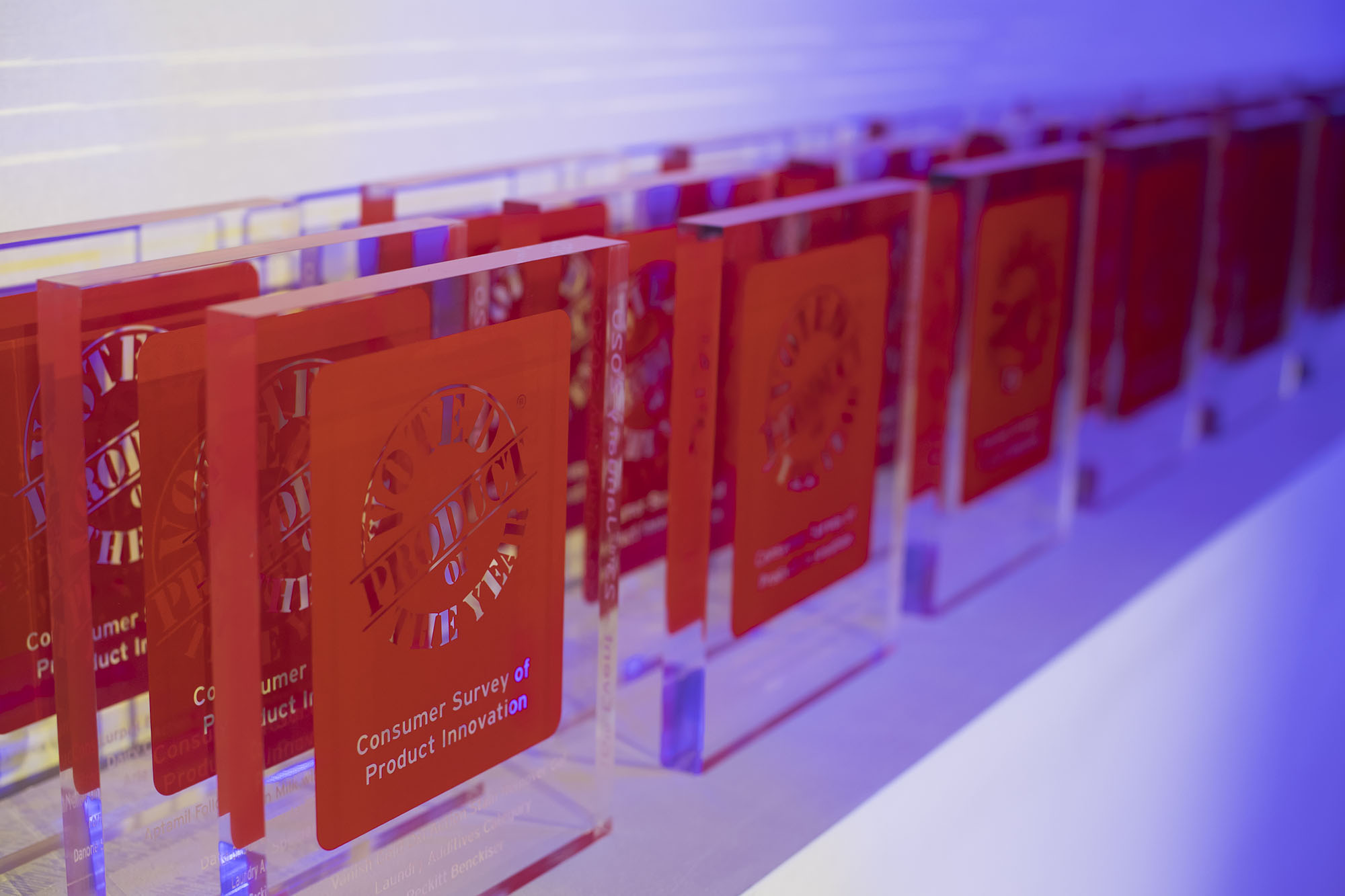 Our awards just waiting to be picked up by this year's Product of the Year winners