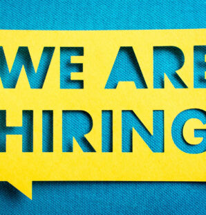 We're hiring cut-out on paper